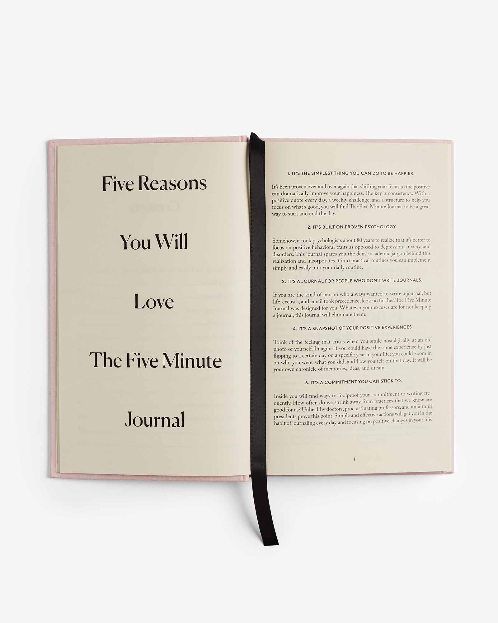The Five Minute Journal